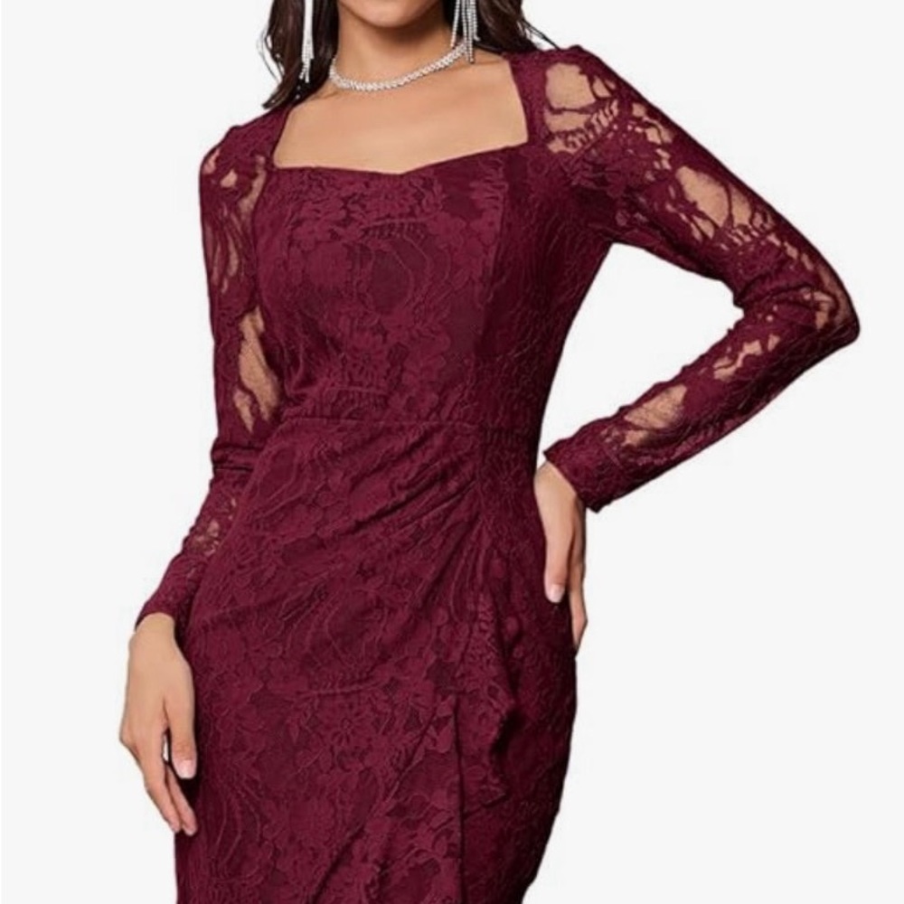 Size XL. Wine Red. New with tags. Grace Karin dress.